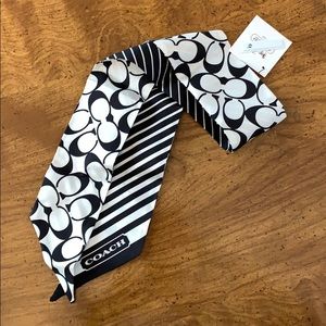 Coach Silk Pony Tie